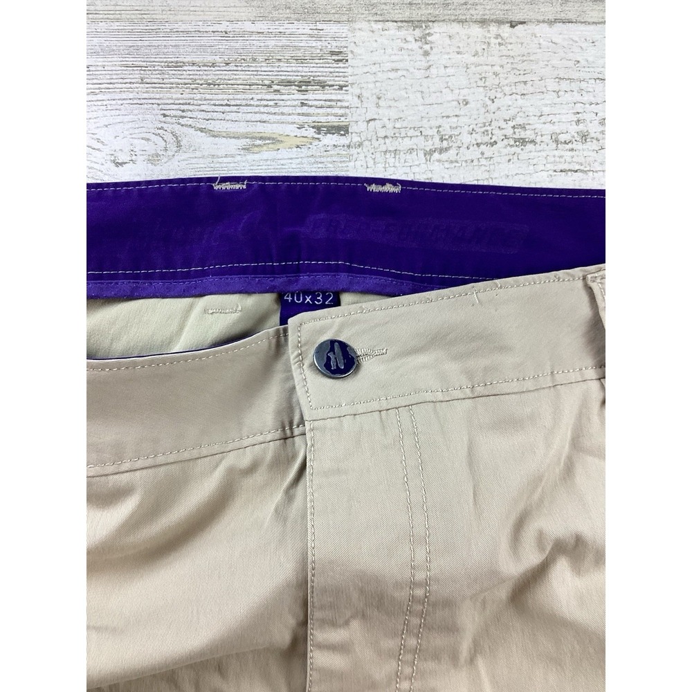 Johnnie-O Chino Mens Size 40x32 Beige Khaki Golf Workwear Casual Pants